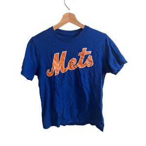 Genuine Merchandise New York Mets Baseball Tshirt Boy's Size Large Blue Tee